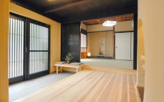 リフォーム後の玄関ホールと和室