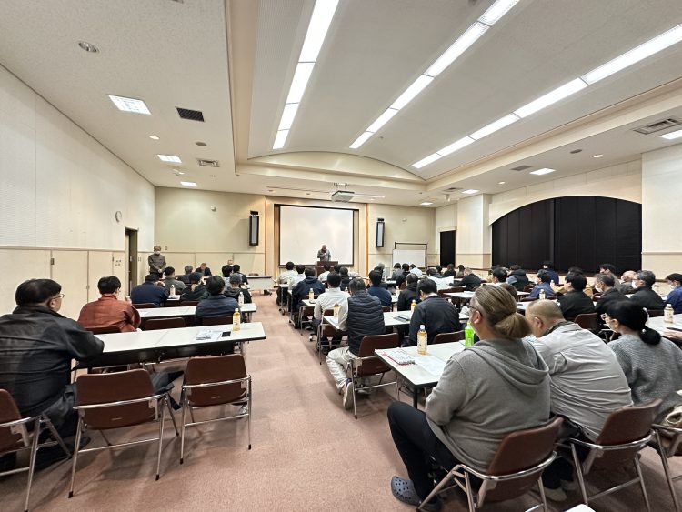 寺見建設安全衛生協力大会　会議の様子