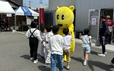 リファイン備前25周年感謝祭　ウォンバットくん