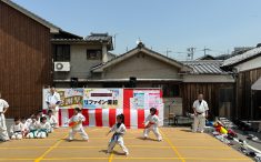 リファイン備前25周年感謝祭　空手演武