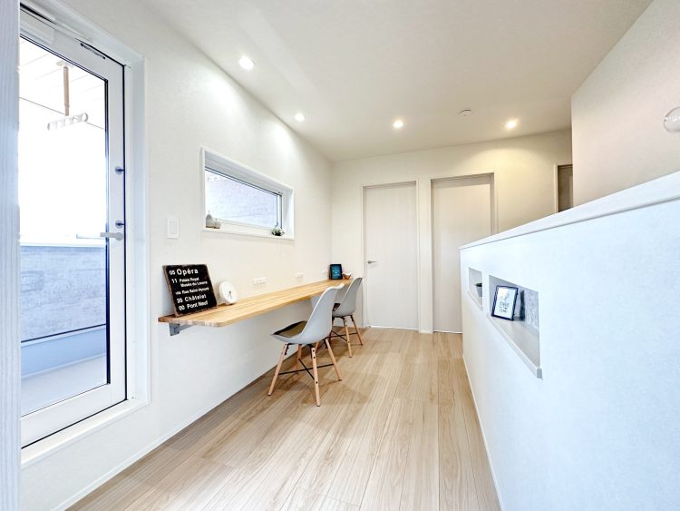 2階ホールのスタディカウンター