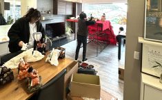 2026年備前片上ひなめぐり　リファイン備前ショウルーム　飾りつけ